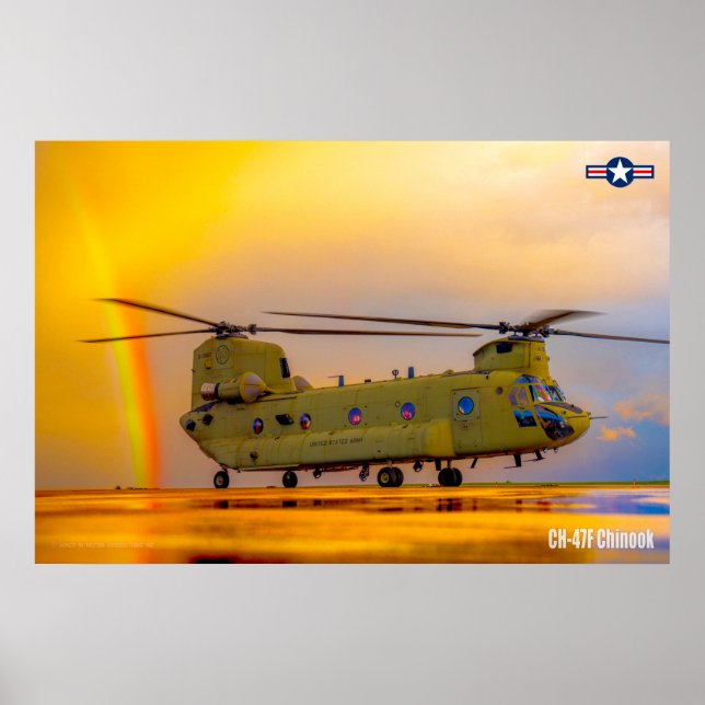 CH-47F CHINOOK POSTER (Front)