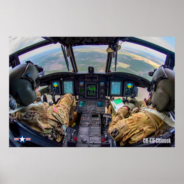 CH-47F CHINOOK POSTER (Front)