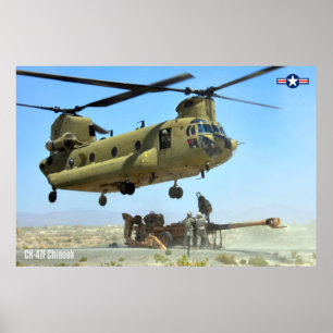 CH-47F CHINOOK POSTER