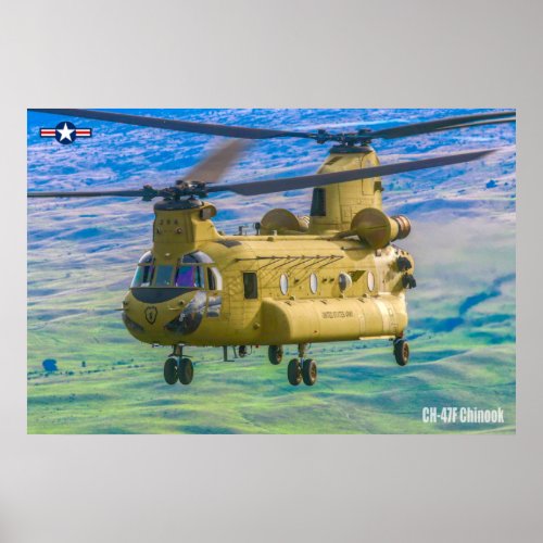 CH_47F CHINOOK POSTER