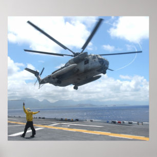 CH-53D Sea Stallion Poster