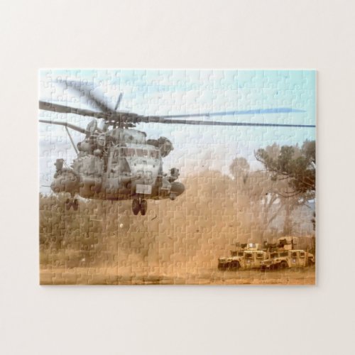 CH_53E SUPER STALLION 11x14 INCH Jigsaw Puzzle