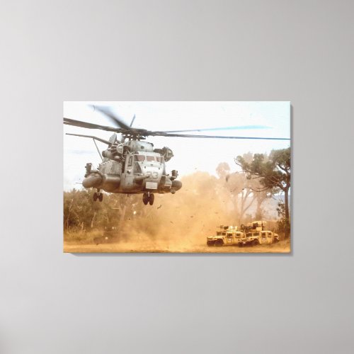 CH_53E SUPER STALLION 24x36 Canvas Print