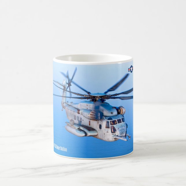 CH-53E SUPER STALLION COFFEE MUG (Center)