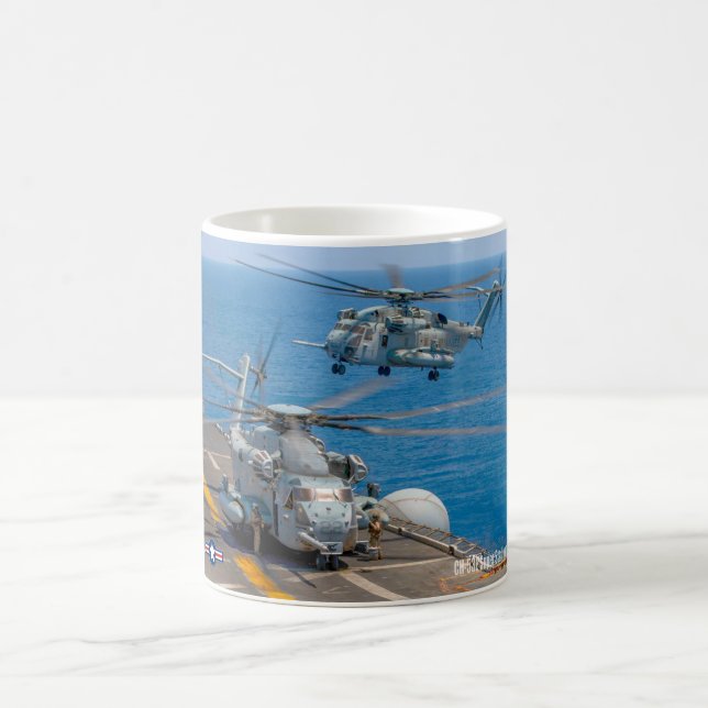 CH-53E SUPER STALLION COFFEE MUG (Center)