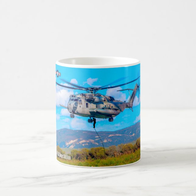CH-53E SUPER STALLION COFFEE MUG (Center)