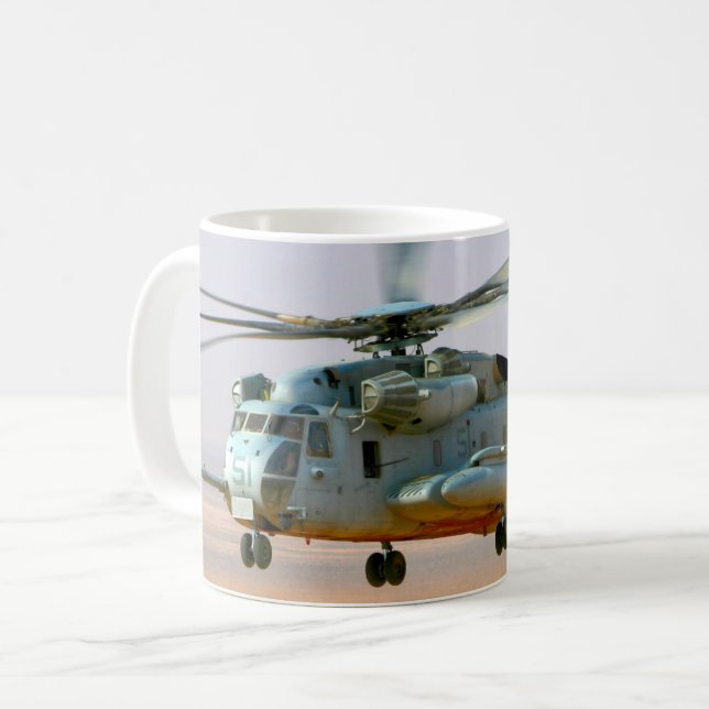 CH-53E SUPER STALLION COFFEE MUG (Front Left)