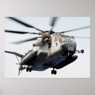 CH-53E Super Stallion Helicopter Poster