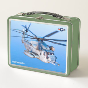 CH-53E SUPER STALLION METAL LUNCH BOX