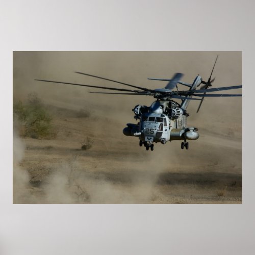 CH_53E Super Stallion Poster