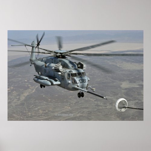 CH_53E Super Stallion Poster