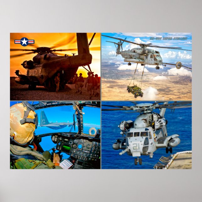 CH-53E SUPER STALLION POSTER (Front)