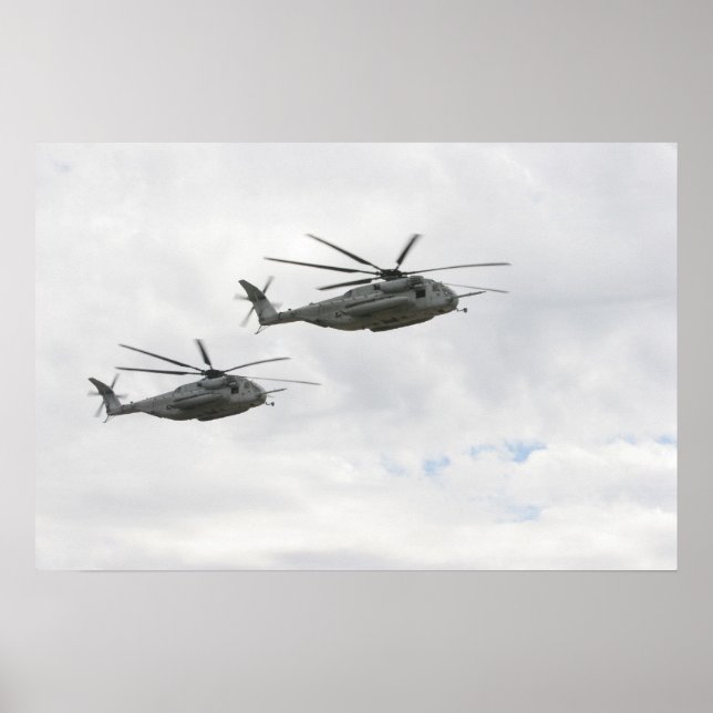 CH-53E Super Stallions Poster (Front)