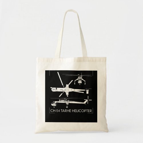 CH_54 Tarhe Helicopter Gift S_64 Skycrane Tote Bag