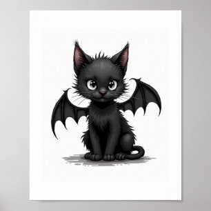 Ch Ch Ch Meow Meow Scary Friday Costume Halloween  Poster