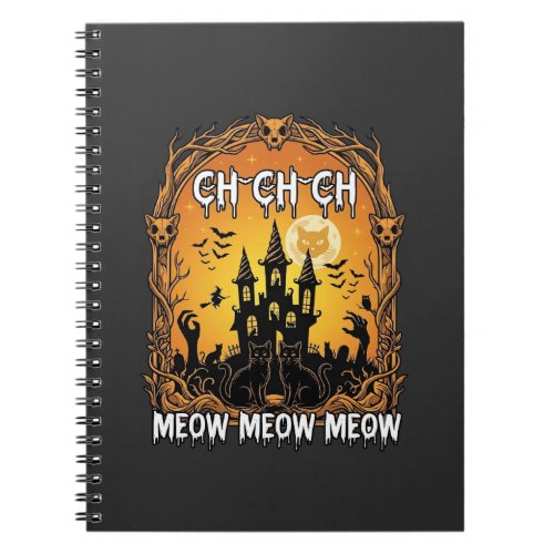 Ch Meow Halloween Haunted Castle_1 Notebook