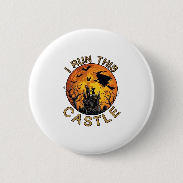 Ch Meow Halloween Haunted Castle (2)_1 Button (Front)