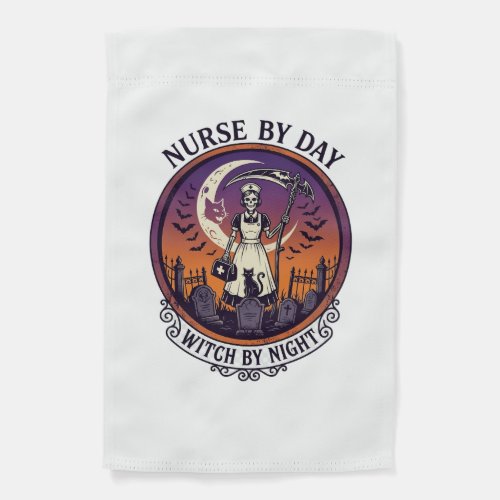 Ch Meow Halloween Haunted Castle (3)_1 Garden Flag