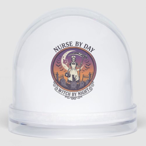 Ch Meow Halloween Haunted Castle (3)_1 Snow Globe