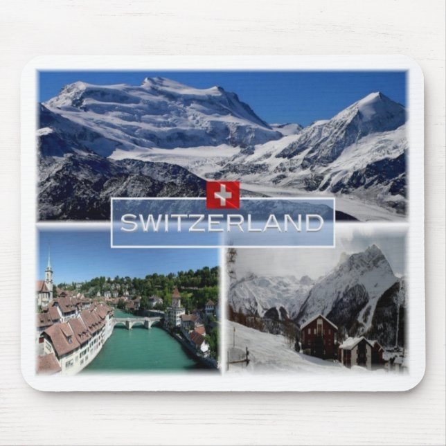 CH Switzerland - Mouse Pad (Front)