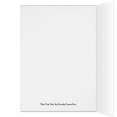 Cha Cha Cha Ballroom Dancing Cards (Inside (Left))