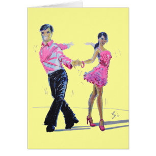 Cha Cha Cha Ballroom Dancing Cards
