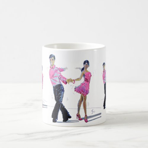 Cha Cha Cha Ballroom Dancing Coffee Mug