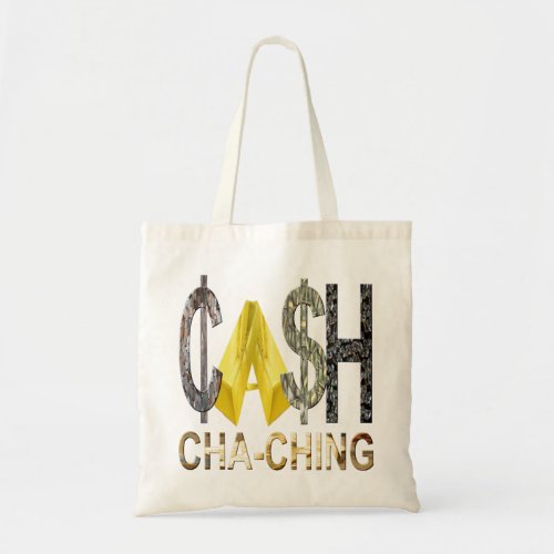 Cha_ching Cash Tote Bag