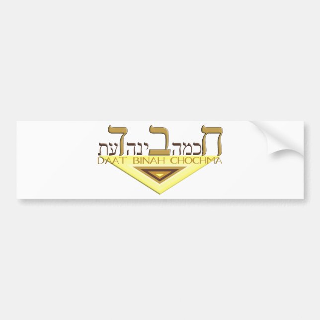 Chabad Bumper Sticker (Front)