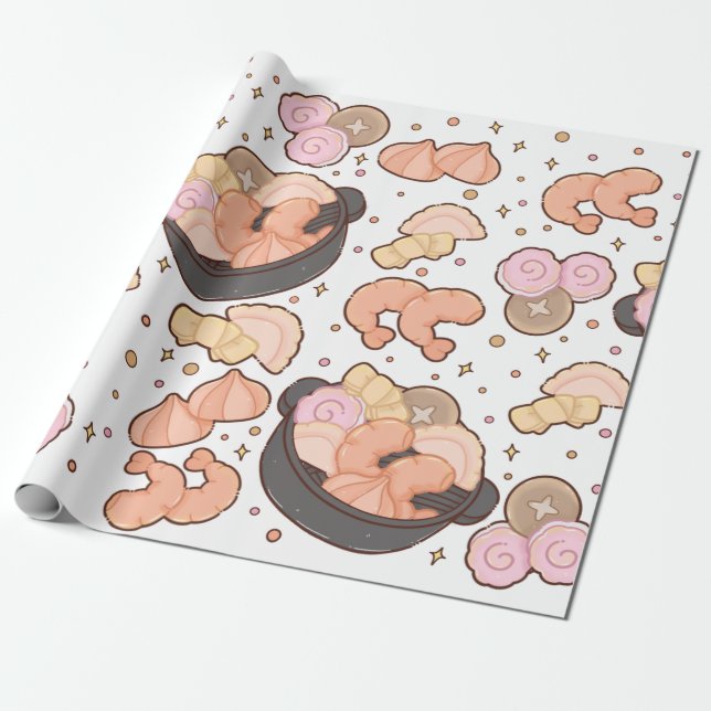 Chabu  wrapping paper (Unrolled)