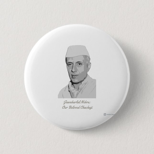 Chachaji Nehru Button (Front)