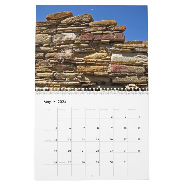 Chaco Canyon 2017 Calendar Zazzle