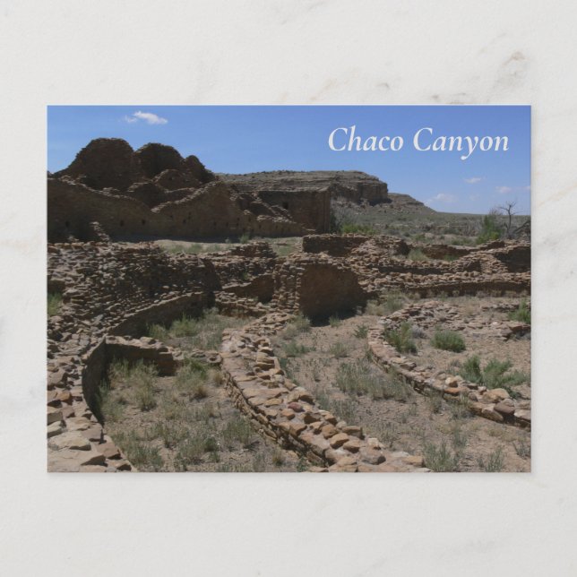 Chaco Canyon Postcard (Front)