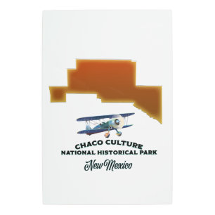 chaco culture national historical park metal print