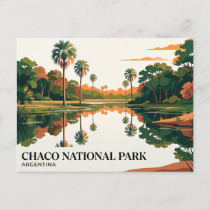 Chaco National Park Argentina Postcard