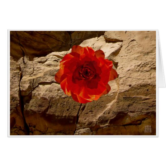 Chaco Stone Rose Cards (Front Horizontal)