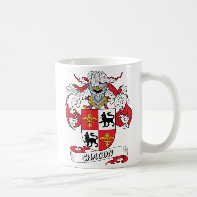 Chacon Family Crest Coffee Mug (Right)
