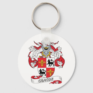 Chacon Family Crest Keychain