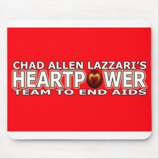 Chad Allen Lazzari Heartpower Mouse Pad