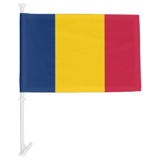 Chad Car Flag
