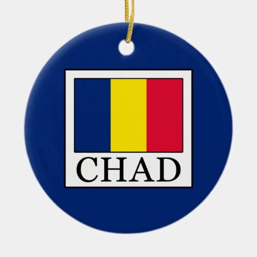 Chad Ceramic Ornament
