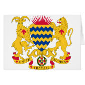 Chad Coat of Arms (Front Horizontal)