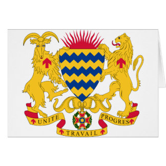 Chad Coat of Arms Cards