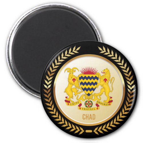 Chad Coat Of Arms Magnet