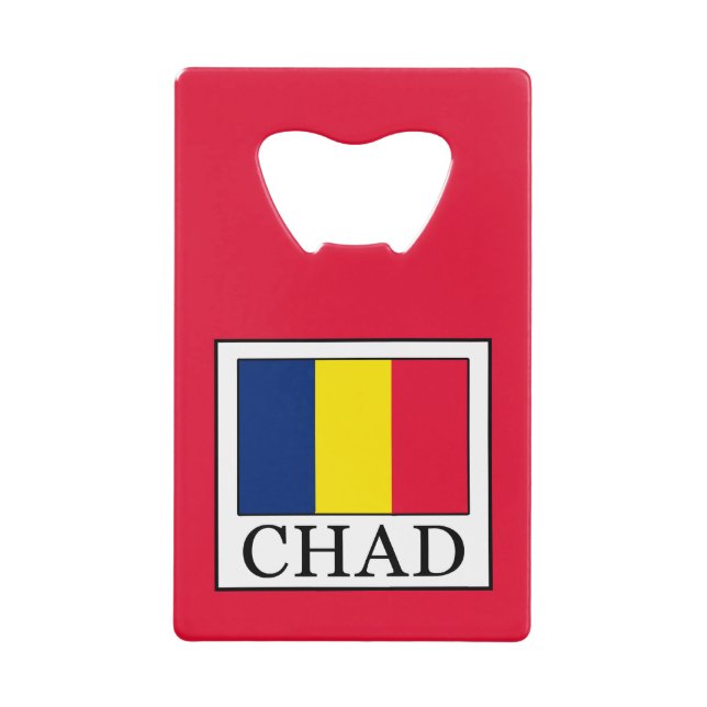 Chad Credit Card Bottle Opener (Front)