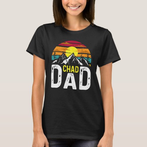 Chad Dad   Chad Country Chas Is Rad   Chad Father T_Shirt