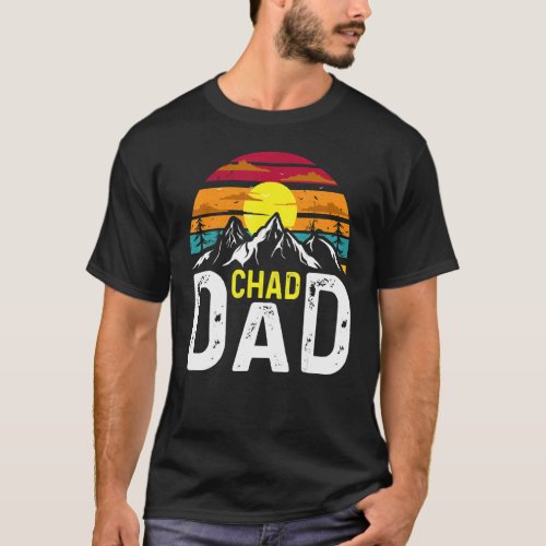 Chad Dad   Chad Country Chas Is Rad   Chad Father T_Shirt