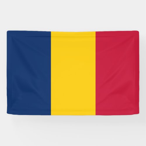 Chad Flag Banner
