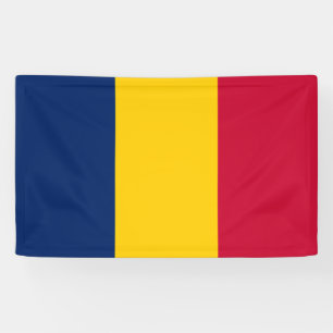 Chad flag banner