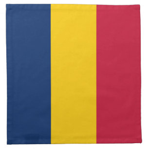 Chad Flag Cloth Napkin